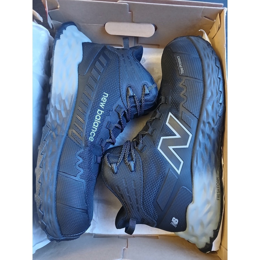 New Balance Fresh Foam Cremorne Mid EH Black Grey Work Boots Men 13 2E Wide NEW - Picture 13 of 13